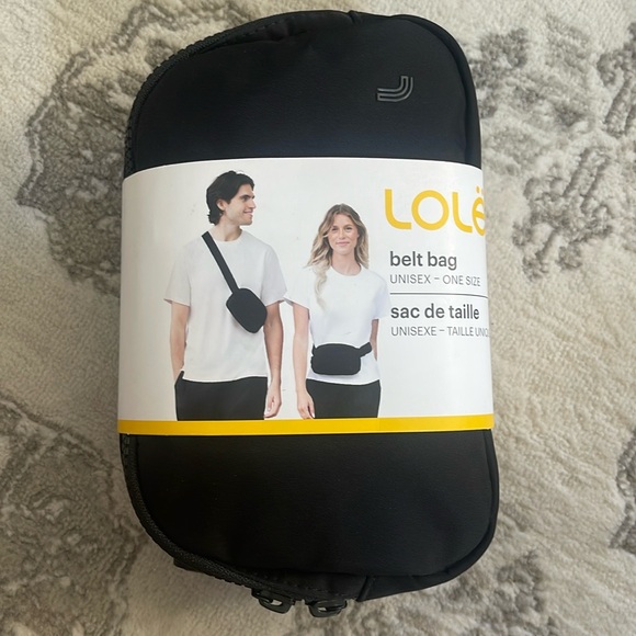 🖤Brand LOLE Belt bag black. Unisex. One Size. Worn many ways, so ve… - Picture 1 of 3